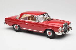 Mercedes 280 SE W108 Rød Norev 1:18 193527 Metal — billede 6 af 8