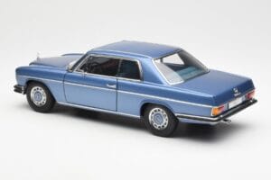 Mercedes 280C/8 W114 Coupe Blå Metallic AUTOart 1:18 76187 Metal — billede 7 af 8