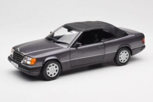 Mercedes 300 CE-24 W124 Cabriolet Lilla Metallic Norev 1:18 183567 Metal — billede 3 af 10