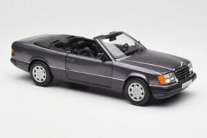 Mercedes 300 CE-24 W124 Cabriolet Lilla Metallic Norev 1:18 183567 Metal — billede 8 af 10