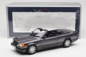 Mercedes 300 CE-24 W124 Cabriolet Lilla Metallic Norev 1:18 183567 Metal — billede 10 af 10