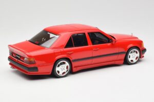 Mercedes 300E W124 6.0 AMG Signal Rød Otto 1:18 OT1104 Resin — billede 2 af 6