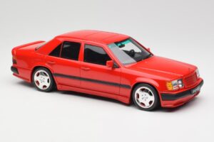 Mercedes 300E W124 6.0 AMG Signal Rød Otto 1:18 OT1104 Resin — billede 4 af 6