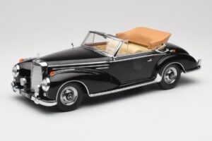 Mercedes 300 SC W188 Cabriolet Sort KK-Scale 1:18 KKDC180941 Metal