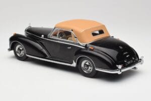 Mercedes 300 SC W188 Cabriolet Softtop Sort KK-Scale 1:18 KKDC180943 Metal — billede 5 af 6