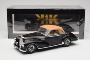 Mercedes 300 SC W188 Cabriolet Softtop Sort KK-Scale 1:18 KKDC180943 Metal — billede 6 af 6