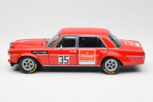 Mercedes 300 SEL 6.8 #35 H. Kelleners Hockenheim 1973 Minichamps 1:18 100713435 Metal — billede 4 af 8
