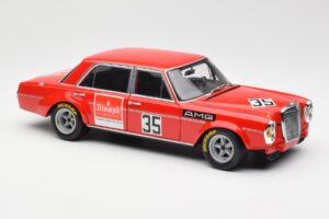 Mercedes 300 SEL 6.8 #35 H. Kelleners Hockenheim 1973 Minichamps 1:18 100713435 Metal — billede 6 af 8