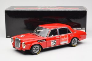 Mercedes 300 SEL 6.8 #35 H. Kelleners Hockenheim 1973 Minichamps 1:18 100713435 Metal — billede 8 af 8