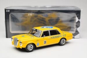 Mercedes 300 SEL 6.8 W109 #38 H. Heyer Season Finale Hockenheim 1971 Minichamps 1:18 155713438 Metal — billede 6 af 6