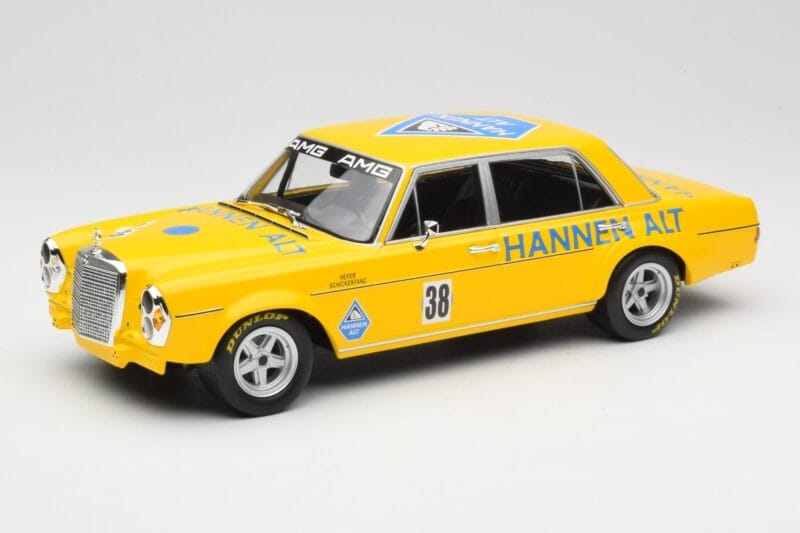 Mercedes 300 SEL 6.8 W109 #38 H. Heyer Season Finale Hockenheim 1971 Minichamps 1:18 155713438 Metal