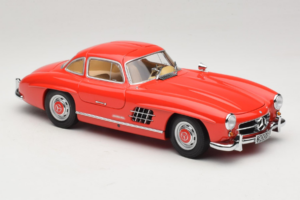 Mercedes 300 SL Gullwing Rød Minichamps 1:18 180039001 Metal — billede 6 af 8