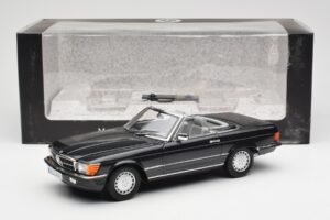 Mercedes 300 SL R107 Sort Pearl Forhandlerudgave Norev 1:18 B66040678 Metal — billede 10 af 10