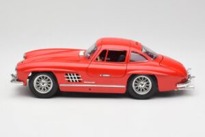 Mercedes 300 SL Rød Bburago 1:18 3015 Metal — billede 4 af 8