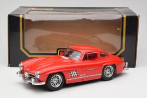 Mercedes 300 SL Rød Bburago 1:18 3015 Metal — billede 8 af 8