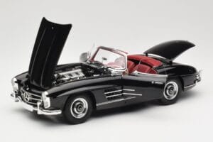 Mercedes 300 SL W198 Roadster Sort Minichamps 1:18 180039036 Metal — billede 2 af 8