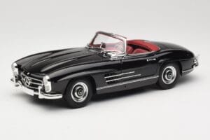 Mercedes 300 SL W198 Roadster Sort Minichamps 1:18 180039036 Metal