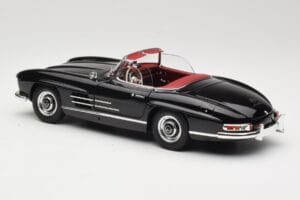 Mercedes 300 SL W198 Roadster Sort Minichamps 1:18 180039036 Metal — billede 7 af 8