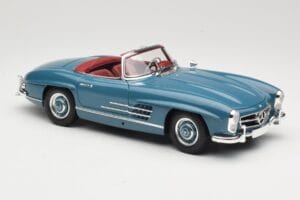 Mercedes 300 SL W198 Roadster Blå Minichamps 1:18 180039035 Metal — billede 6 af 8