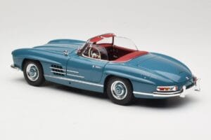 Mercedes 300 SL W198 Roadster Blå Minichamps 1:18 180039035 Metal — billede 7 af 8