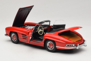 Mercedes 300 SL Roadster Rød Minichamps 1:18 180039031 Metal — billede 5 af 8