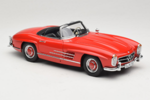 Mercedes 300 SL Roadster Rød Minichamps 1:18 180039031 Metal — billede 6 af 8