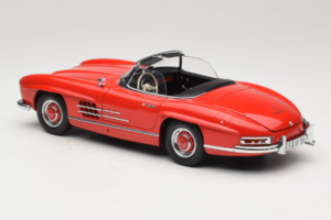 Mercedes 300 SL Roadster Rød Minichamps 1:18 180039031 Metal — billede 7 af 8