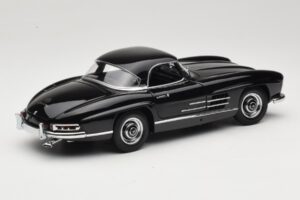 Mercedes 300 SL W198 Roadster With Hardtop Sort Minichamps 1:18 180039040 Metal — billede 3 af 8
