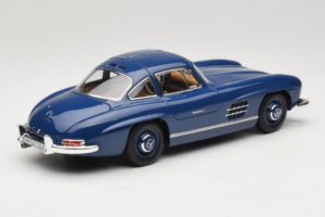 Mercedes 300 SL W198 Blå Norev 1:18 183852 Metal — billede 3 af 8