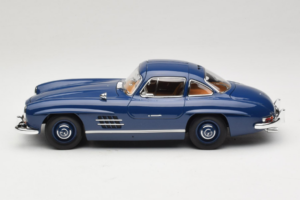 Mercedes 300 SL W198 Blå Norev 1:18 183852 Metal — billede 4 af 8