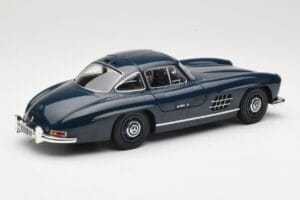 Mercedes 300 SL W198 Gullwing Mørkeblå Minichamps 1:18 110037216 Metal — billede 3 af 8