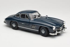 Mercedes 300 SL W198 Gullwing Mørkeblå Minichamps 1:18 110037216 Metal — billede 6 af 8