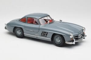 Mercedes 300 SL W198 Graphite Grå Minichamps 1:18 180039005 Metal — billede 6 af 8