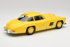 Mercedes 300 SL W198 Lysgul Minichamps 1:18 180039009 Metal — billede 3 af 8