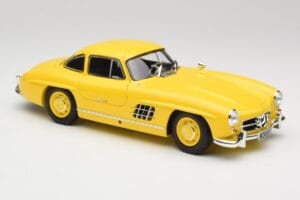 Mercedes 300 SL W198 Lysgul Minichamps 1:18 180039009 Metal — billede 6 af 8