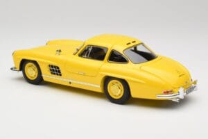 Mercedes 300 SL W198 Lysgul Minichamps 1:18 180039009 Metal — billede 7 af 8