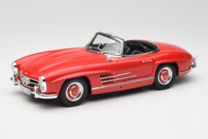 Mercedes 300 SL W198 Roadster Rød Med Hardtop Minichamps 1:18 180039041 Metal