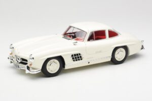 Mercedes 300 SL W198 Hvid Minichamps 1:18 180039006 Metal