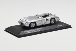 Mercedes 300 SLR #19 P. Levegh / J. Fitch 24 Hours of Le Mans 1955 Minichamps 1:43 432553000 Metal — billede 2 af 4