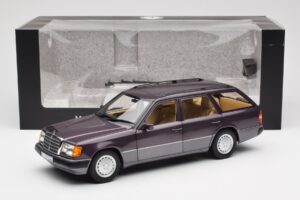 Mercedes 300D S124 T-Model Bornit Forhandlerudgave Norev 1:18 B66040701 Metal — billede 8 af 8