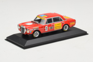 Mercedes 300 SEL 6.8 AMG #35 H. Heyer / C. Schickentanz 24 Hours of Spa 1971 Minichamps 1:43 MB007 Metal — billede 2 af 4