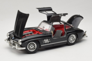 Mercedes 300SL Sort Bburago 1:18 3015-M3 Metal — billede 2 af 8