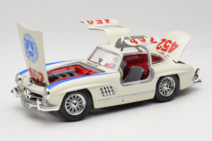 Mercedes 300SL #452 Mille Miglia 1955 Hvid Bburago 1:18 3015-M2 Metal — billede 2 af 8