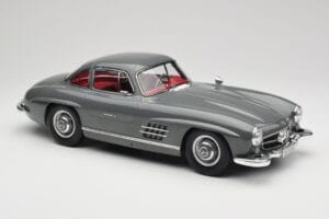 Mercedes 300SL W198 Gullwing Graphite Grey Norev 1:12 123852 Metal — billede 4 af 6