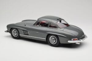 Mercedes 300SL W198 Gullwing Graphite Grey Norev 1:12 123852 Metal — billede 5 af 6