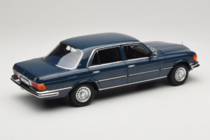 Mercedes 350 SEL W116 Hansa Blue Norev 1:18 183976 Metal — billede 3 af 8