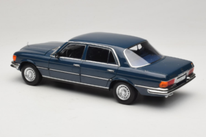 Mercedes 350 SEL W116 Hansa Blue Norev 1:18 183976 Metal — billede 7 af 8
