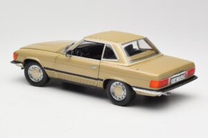 Mercedes 350 SL R107 Guld Sun Star 1:18 MB004 Metal — billede 7 af 8