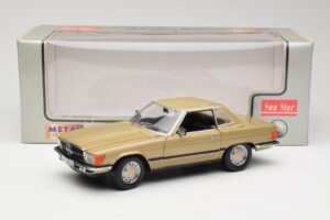 Mercedes 350 SL R107 Guld Sun Star 1:18 MB004 Metal — billede 8 af 8