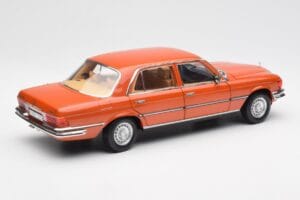 Mercedes 450 SEL 6.9 W116 Orange Metallic Norev 1:18 183459 Metal — billede 3 af 8